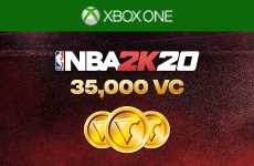 NBA 2K20 35,000 VC US Logo