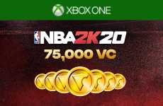 NBA 2K20 75,000 VC US Logo