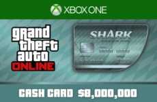 GTA ONLINE: MEGALODON CASH CARD US Logo