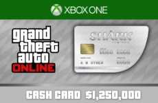 GTA ONLINE: GREAT WHITE SHARK CASH CARD US Logo